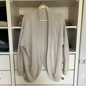 Francesca’s Tulip Back Cardigan